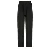 Julia Fox Low Rise Trousers Vintage Casual Loose Track Pants