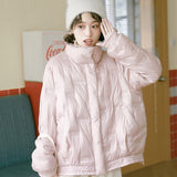 Women Winter Coats Puffer Jacket Down Coat White Duck Down Jacket Female Stand Collar Loose Small Winter