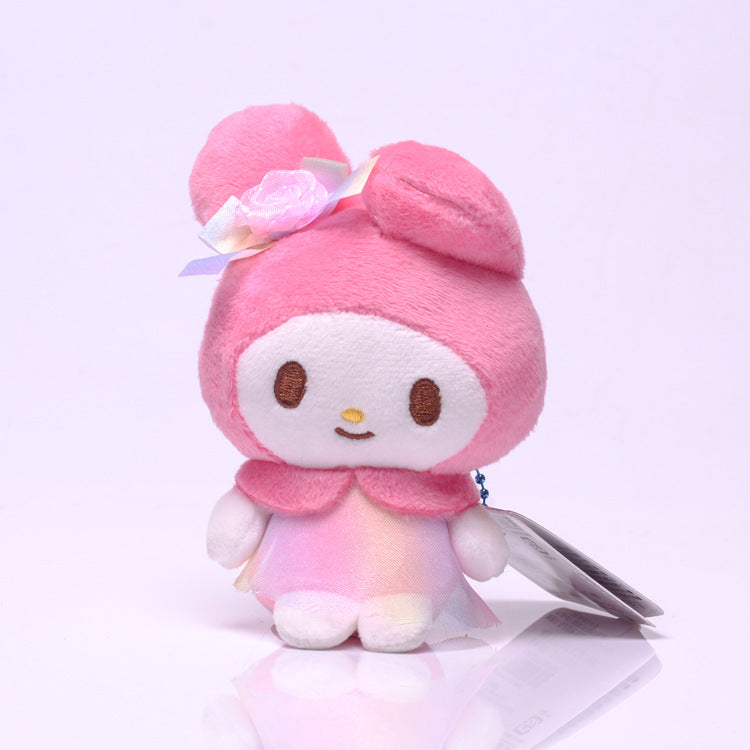 My Melody Plush Sanrio Creative Clow M Melody Cinnamoroll Babycinnamoroll Flower Bunny Plush Toy Doll Kulomi
