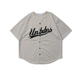 Baggy Baseball Jersey Hip Hop Short Sleeve Baseball Style Loose Casual Shirt Men