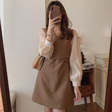 Daisy Buchanan Dress Spring and Autumn Retro High Waist Long Sleeves Dress