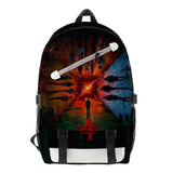 Stranger Things Hellfire Club Backpack Backpack Campus Schoolbag