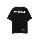We11 Done T Shirts We11done Letter Printing Men's and Women's Same Casual