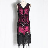 1920S Dress Women's Vintage Dress Tassel Evening Dress