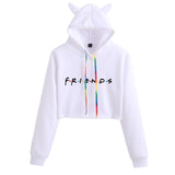 Friends Joey Hoodie Hoodie Printed Fleece Sweatshirt