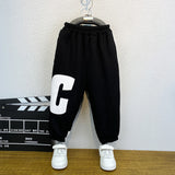 Toddler Boys Pants Boys' Spring and Autumn Sweatpants Sports Casual Thin