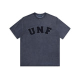 Preppy Aesthetic T Shirt Embroidered Loose Double Yarn Pure Cotton Couple Short Sleeve T-shirt