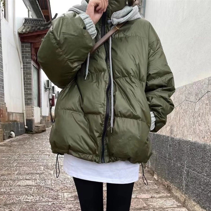 Women Winter Coats Puffer Jacket Down Coat Loose Casual White Duck Down Jacket Coat