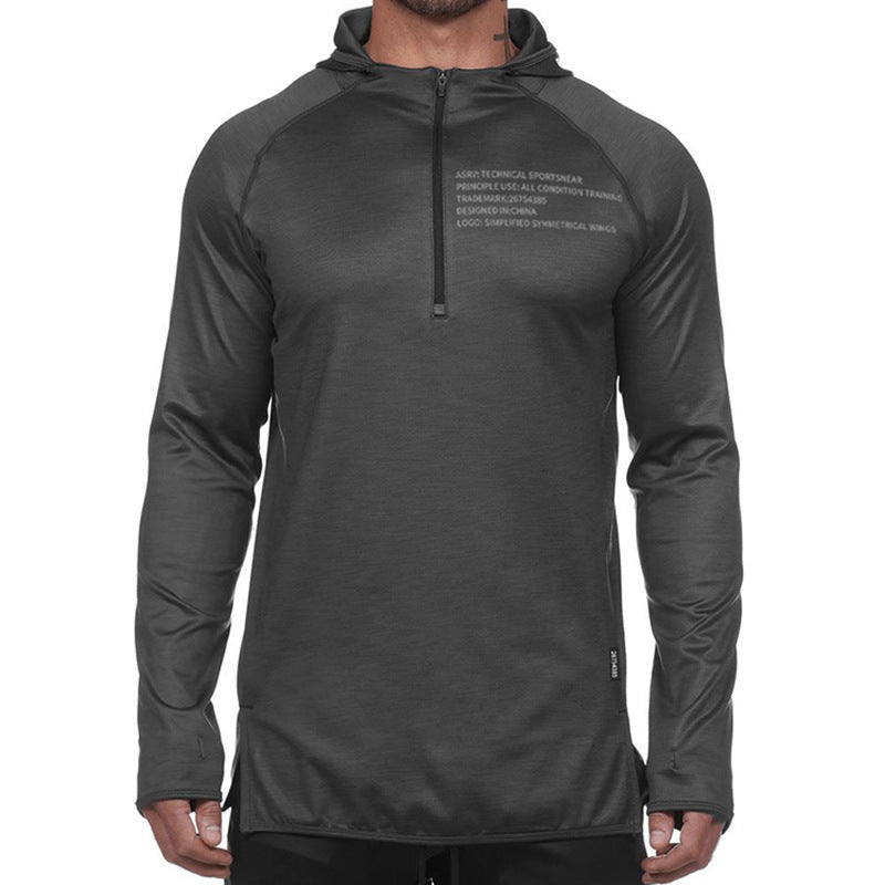 Moisture Wicking Hoodie Workout Top