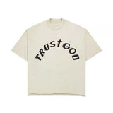 Kanye West Trust God T Shirt Cpfm Kanye Loose Men's T-shirt