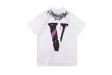 ASAP Yams V Lone T Shirt Bone Skull Rose Hooded T-shirt
