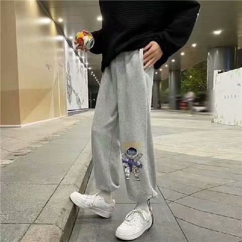 Men Pants Men's Autumn Loose Casual Sports Pants