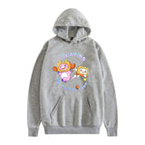 Anti Social Club Hoodie Anime Print Fashion Casual Hooded Sweatshirt