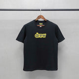 Drew House Drew Loose round Neck Simple All-Match Smiley Face High Street Style Couple T-shirt Men