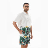 Men Hawaii Shirts Hawaii Short Sleeve Shirt Outfit