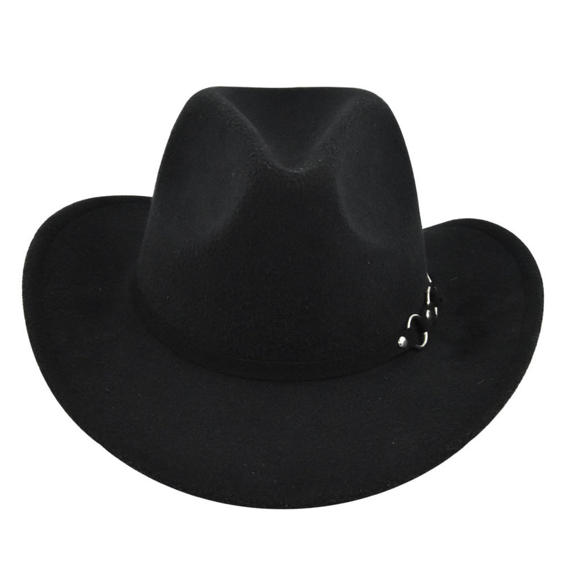 Italian Fedora Hats Imitation Sheep Hat Cowboy Hat Ethnic Style Retro