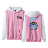 Travis Scott Astroworld Hoodie Travis Scott Astroworld Printed Men and Women Contrast Color Autumn and Winter