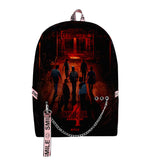 Stranger Things Hellfire Club Backpack Stranger Things 4 Backpack 3D Printed Schoolbag