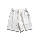 Men Shorts Summer Men's Letter Casual Straight-Leg Pants