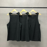 Fog Fear of God Essentials Vest Solid Color Sleeveless Bottoming Shirt Men's Three Pieces in One Pack