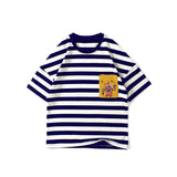 Children T Shrits Children's Clothing Summer round Neck Short Sleeves Cartoon T-shirt