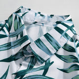 Men Hawaii Shirts Short-Sleeved Shirt Men's Summer Casual