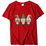 Saint Patrick's Day Closing Clover Leopard Print T-shirt