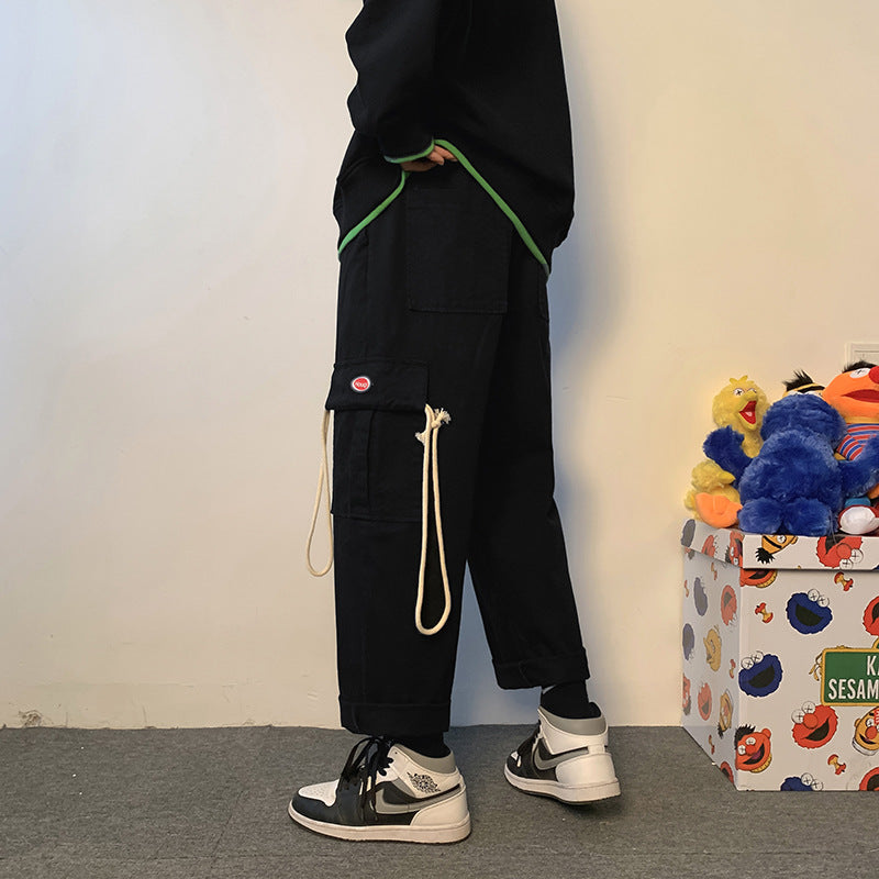Men Pants Men's Loose Spring and Autumn Exercise Casual Pants
