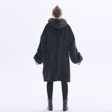 Hoodies Blankets Large Size Thickened Hooded Lazy Plush Home