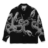 Men Beach T Shirts Loose Long Sleeve Shirt