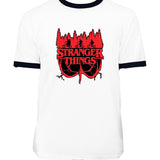 Hellfire Club Shirt Hellfire Club Letter Print T-shirt Short Sleeve