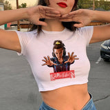 Stranger Things Hellfire Club Vest Cotton Navel Summer