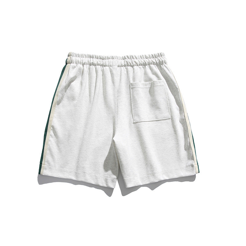 Men Shorts Summer Casual Shorts Baggy Straight Trousers Men