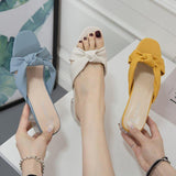 Women Open Toe Sandals Flats Summer Square Toe Chunky Heel Fashion Cross Sandals