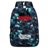 Stranger Things Hellfire Club Backpack Stranger Things Peripheral Schoolbag Starry Sky Lightning Backpack