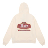 Rhude Hoodie Cotton Hoodie Sweater for Men and Women
