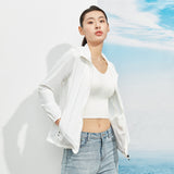 Sun Resistant Clothes Outdoor Ice Silk Cool Feeling High Elastic Skin Windbreaker Couple Style