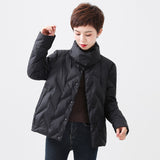 Women Winter Coats Puffer Jacket Down Coat Thin Lightweight Short Type Down Jacket Female Winter Women's Small Coat