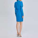 Women Spring Dress Fashion Puffy Skirt Waist-Tight Suit Skirt Women's Long