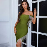 Victoria Beckham Dresses Spring/Summer Tight Skirt Split Dress