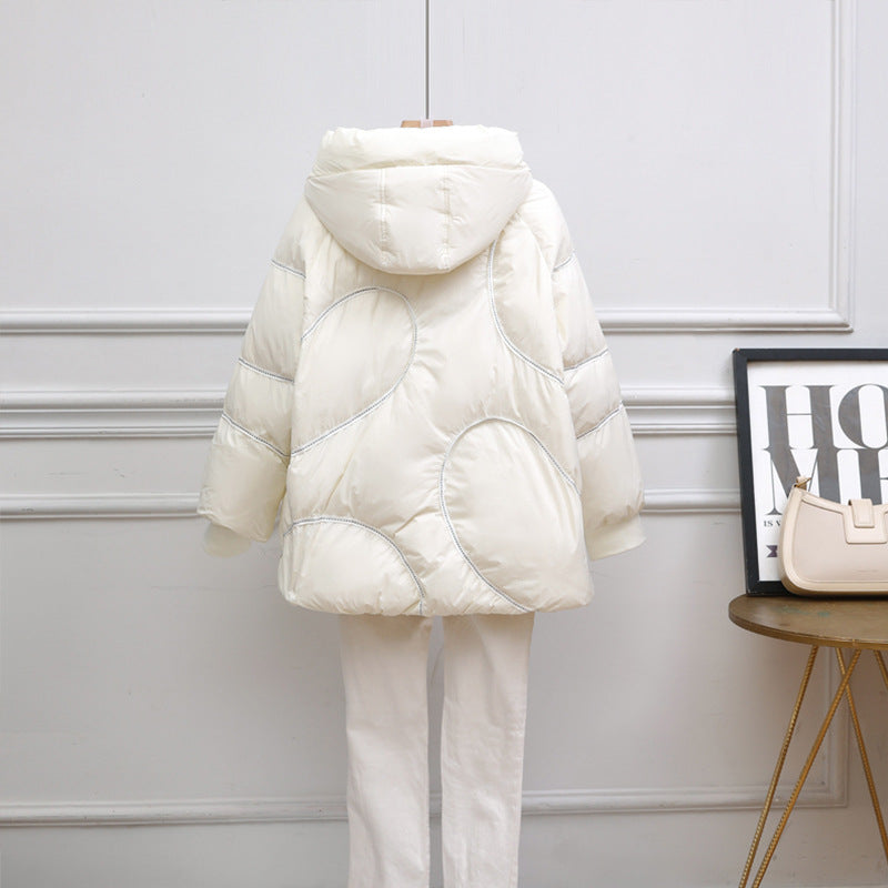 Women Winter Coats Puffer Jacket Down Coat Autumn and Winter New Down Jacket Women Winter Warm Hooded White Duck Down