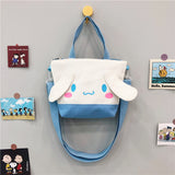 My Melody Hat Lunch Box Hand Bag Lunch Bag Student Handbag Canvas Bag Shopping Bag Cute Girl Storage Bag