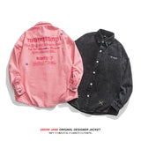 Men Jacket Spring Denim Jacket Coat Male Loose Shirt