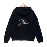 Rhude Hoodie Autumn Cardigan Coat Embroidered Hoodie