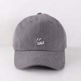 Smiley Face Cap Embroidered Baseball Cap