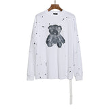 We11 Done Sweatshirts Welldone Color Logo Letter Printing Men and Women