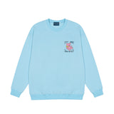 Mens Fall Outfits Men's and Women's Same Couple's Long-Sleeved T-shirt Inner Loose round Neck Sweater