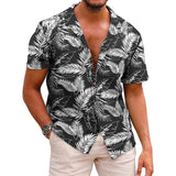 Men Beach T Shirts Men's Shirt Summer Loose T-shirt