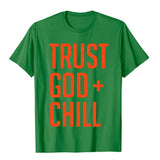 Kanye West Trust God T Shirt Trust God and T-shirt Pure Cotton Men and Women