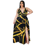 Nina Parker plus Size Dresses Floral Dress Backless